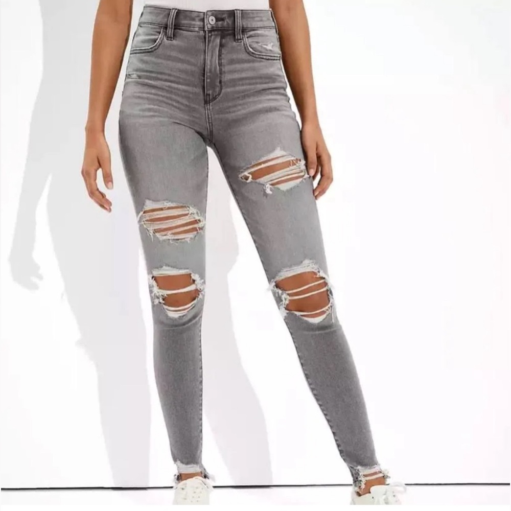 American eagle super high rise jegging
